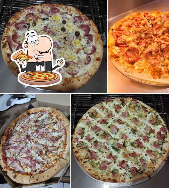 Escolha pizza no Pizzaria BOB