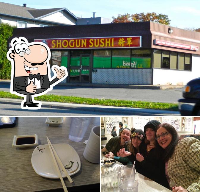 Это снимок ресторана "Shogun Sushi"