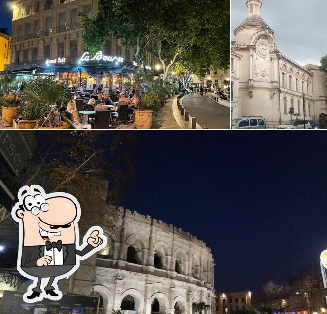 Jetez un coup d’œil à quoi ressemble Grand Café de la Bourse à l'extérieur