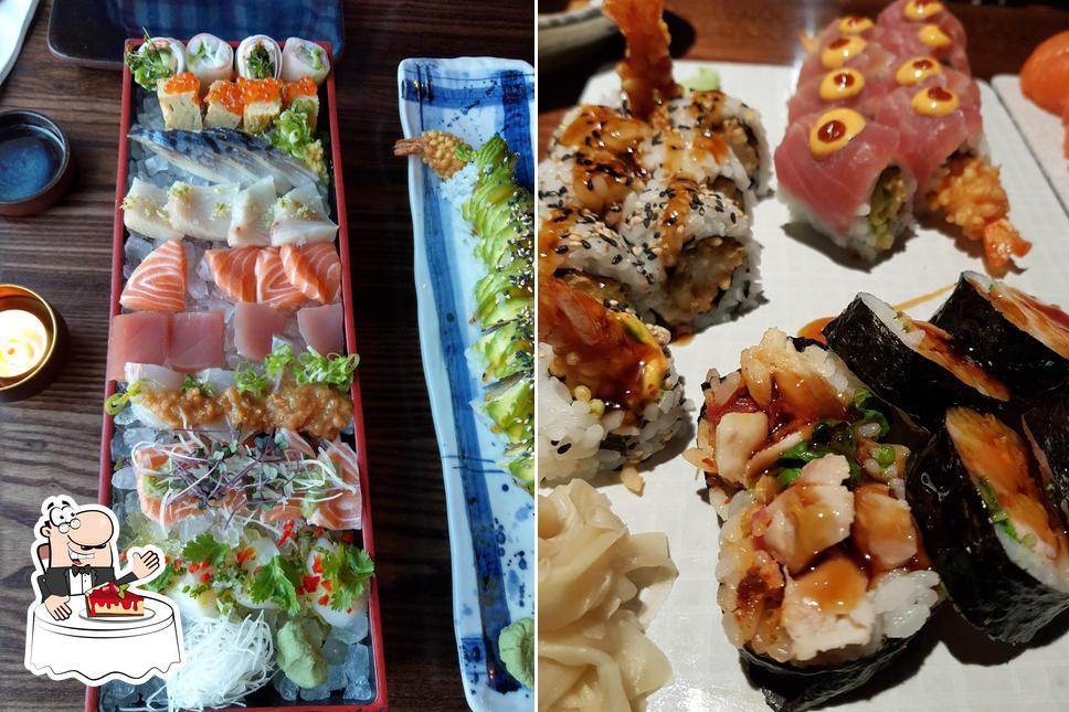 Sticks'n'Sushi Tivoli Haven offers a number of sweet dishes