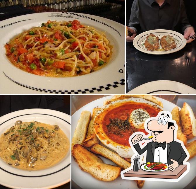 Platos en Bella's Italian Cafe