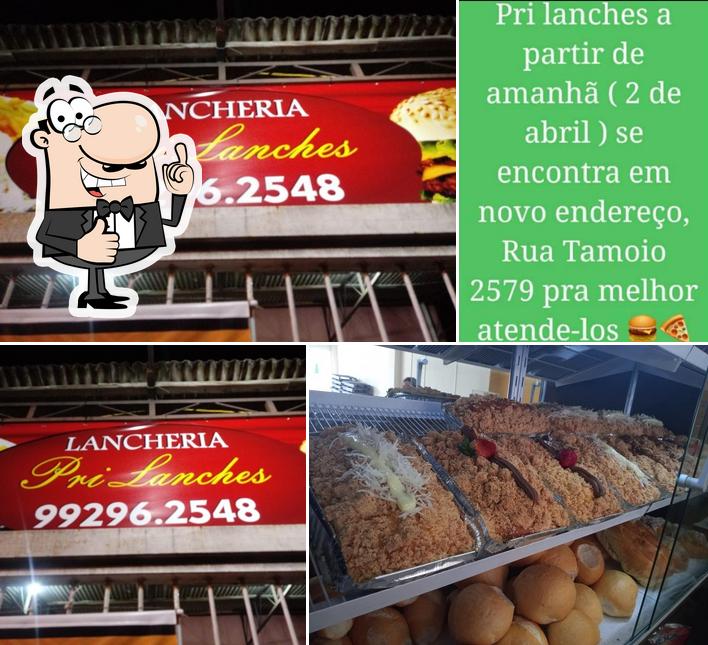 See the image of Pri lanches