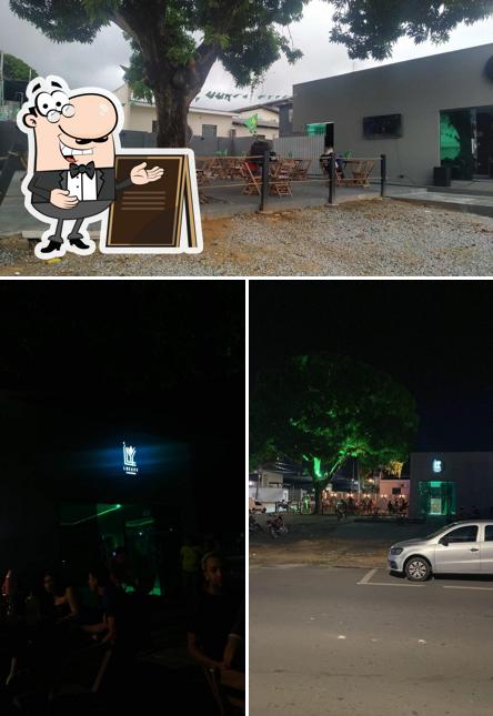 O exterior do Luckyy Bar & Tabacaria