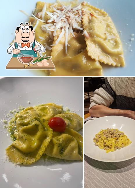 Ravioli à Trattoria Cavour