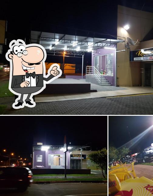 O exterior do MAIZENA LANCHES