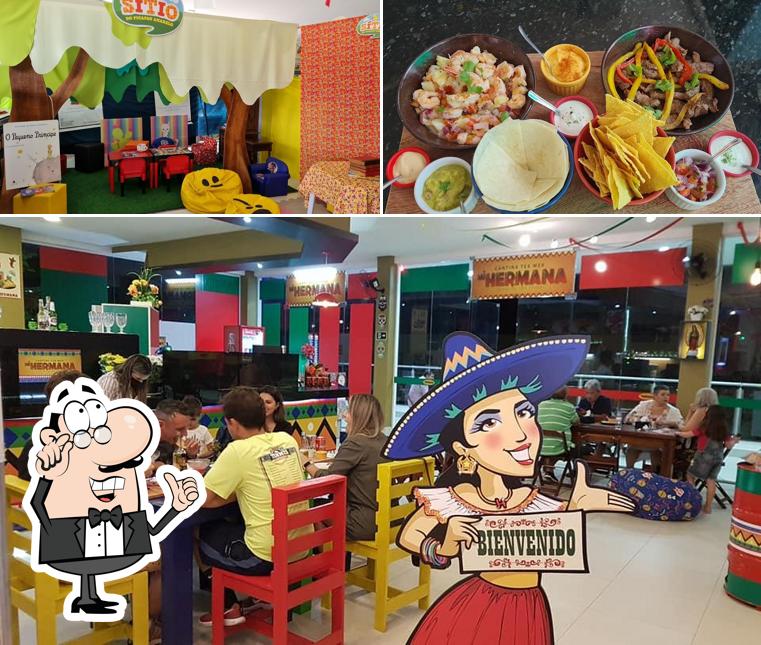 O Mi Hermana Cantina Mexicana Tex Mex se destaca pelo interior e comida