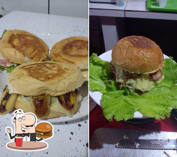 Experimente um hambúrguer no Glutão Lanche