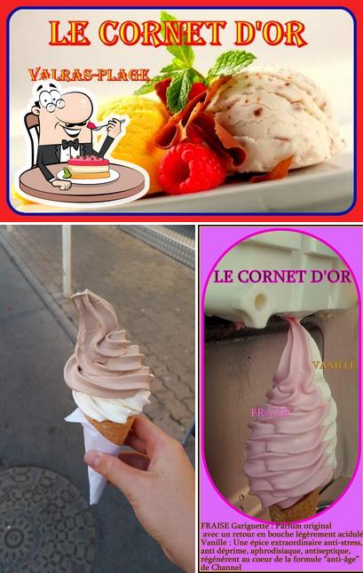 "LE CORNET D'OR" представляет гостям большой выбор сладких блюд