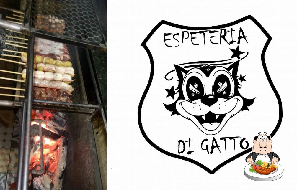 Platos en Espeteria Di Gatto