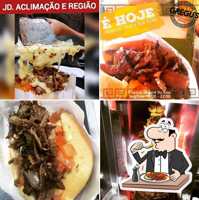 Comida em GREGU'S Churrasco Grego