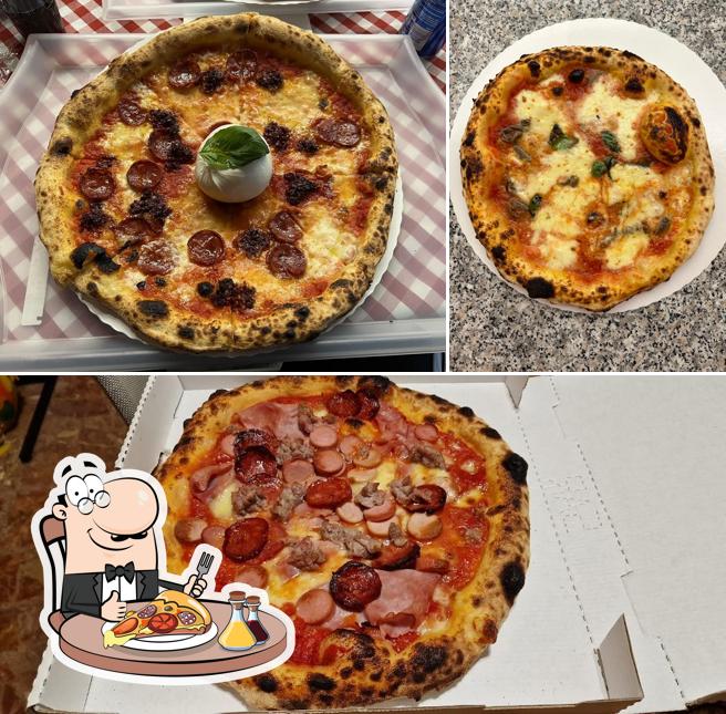 A La Casa di Toto’ Collegno, vous pouvez prendre des pizzas