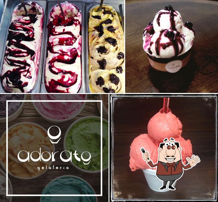 Sorvete em ADORATO GELATERIA E CAFÉ