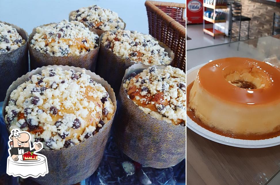 Padaria Dugelo oferece uma gama de sobremesas