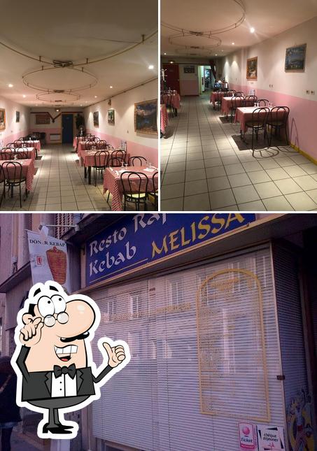 L'intérieur de Kebab Melissa