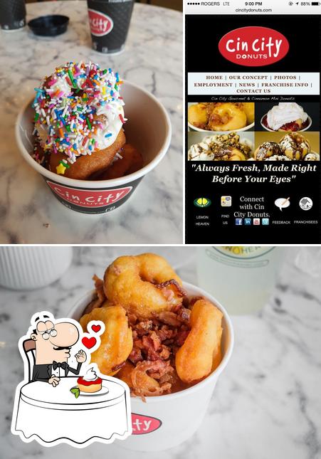 Cin City Mini Donuts propose un nombre de plats sucrés