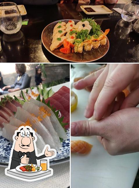 Comida em Restaurante Hiraya Sushi