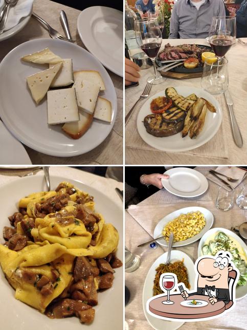 Platti al Trattoria Vecchia Roma