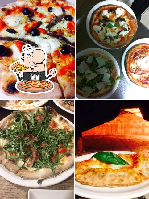 Pick pizza at Vesuvio