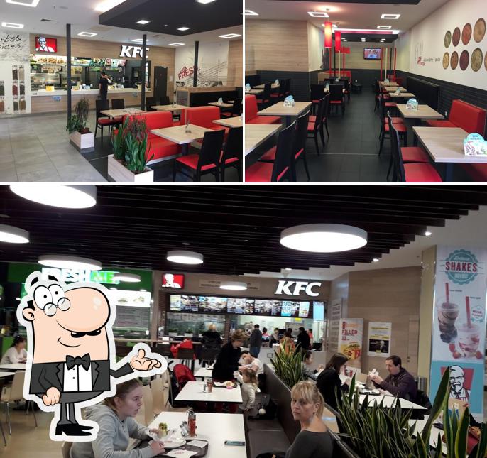 Gli interni di KFC Super Konzum Črnomerec