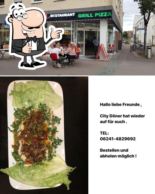 Look at this image of City Döner Restaurant