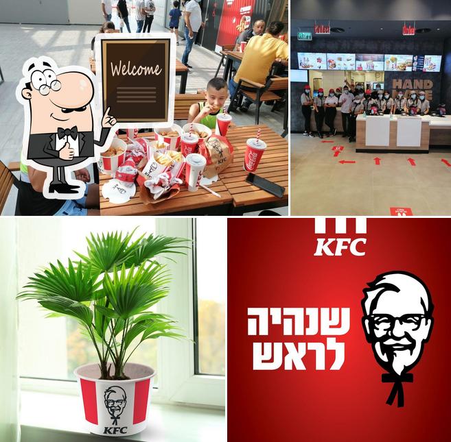 Look at the pic of KFC Israel