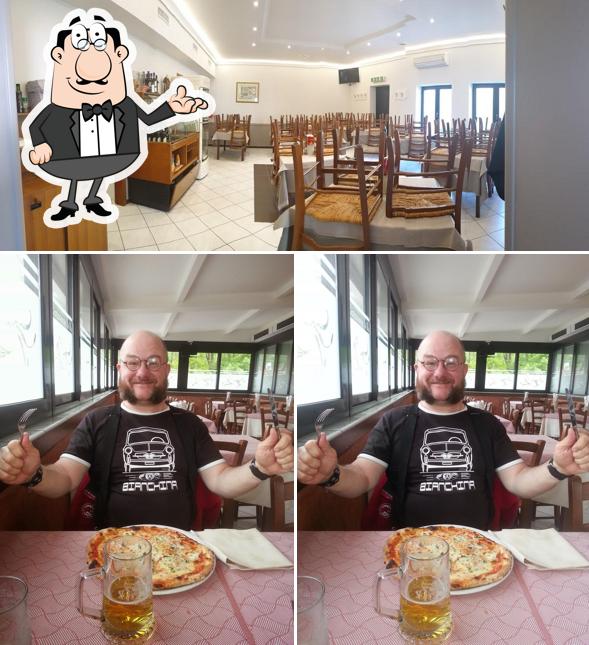 L'intérieur de Pizzeria Ristorante Villa dei F.lli Giordano