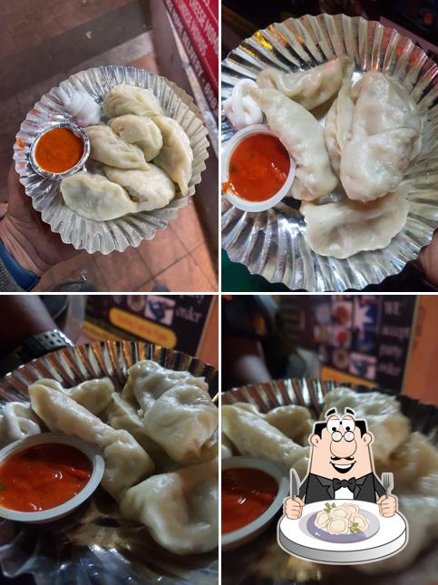 Dumplings at WOW FAMOUS DARJEELING MOMOS