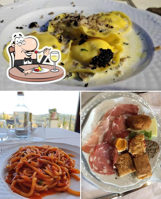 Food at al Pizzogallo Ristorante