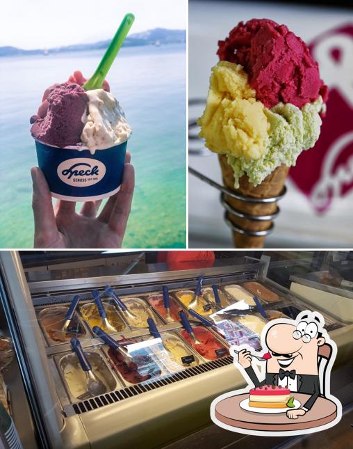 Speck Gelateria am See propone un'ampia selezione di dolci