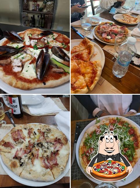 Choisissez des pizzas à Osteria Pizzeria Il Vecchio Poggio