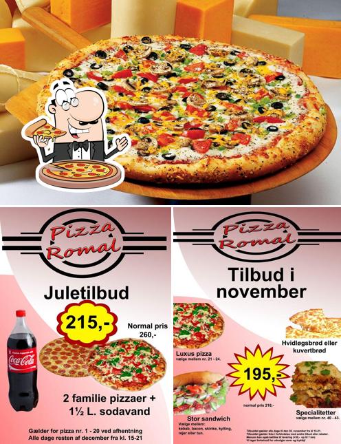 Закажите пиццу в "Pizza Romal"