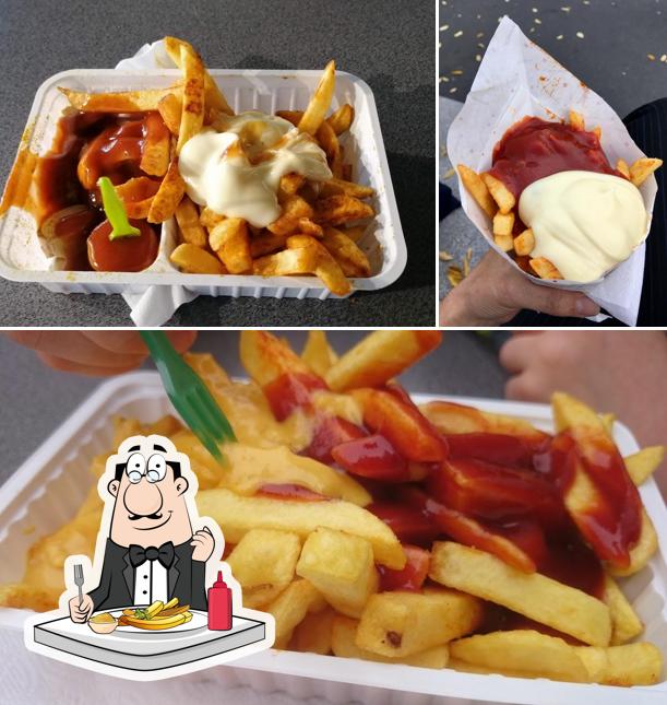 Essayez des pommes frites à City-Imbiss-Mönchengladbach