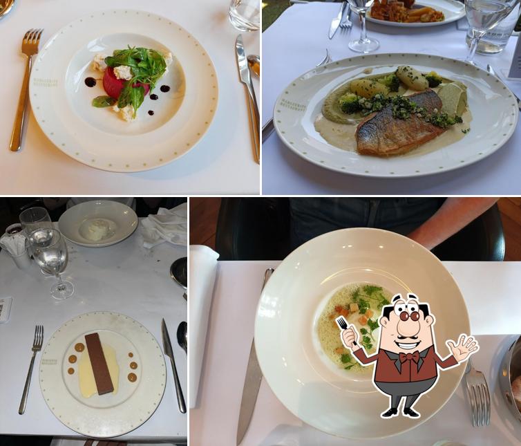 Plats à Restaurant Marguerite - Bocuse