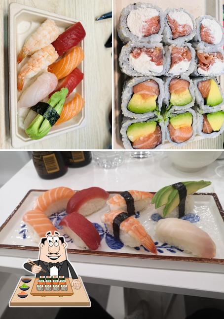 Prenez de nombreuses options de sushi