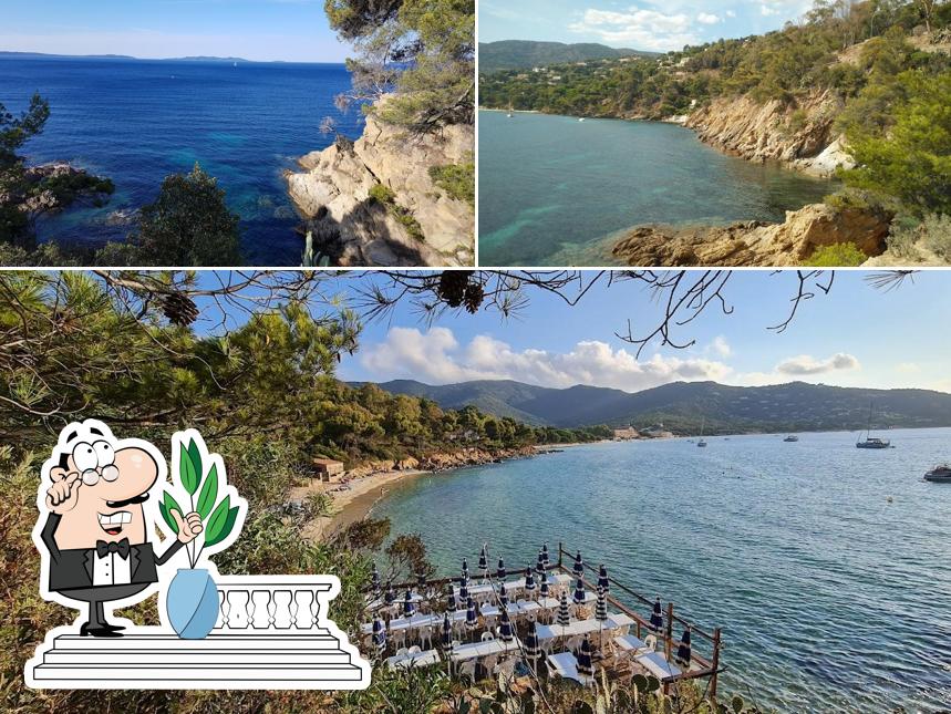 Profitez de la vue extérieure de Restaurant Plage du Layet