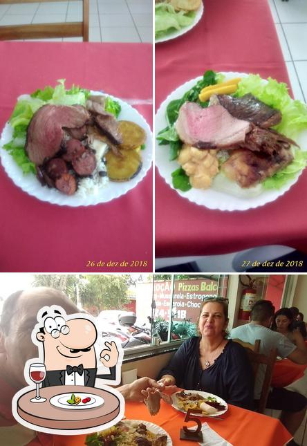 Comida em Churrascaria e Pizzaria Potiguar