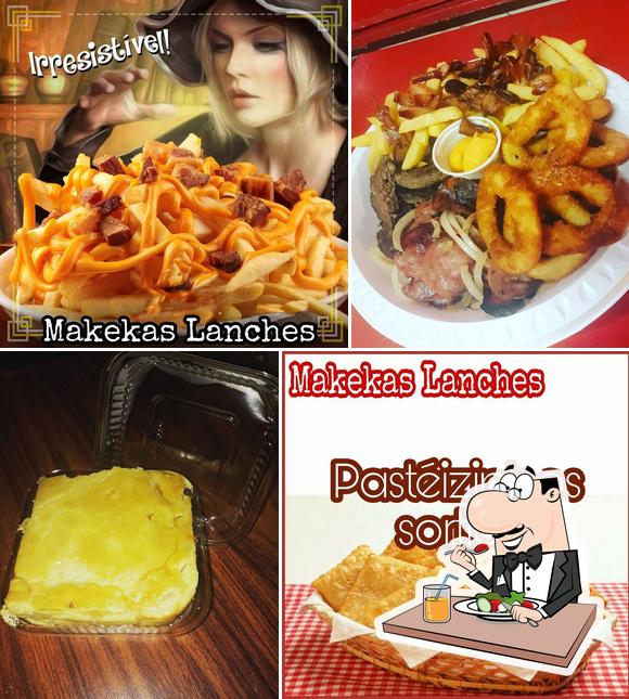 Comida em Makekas lanches