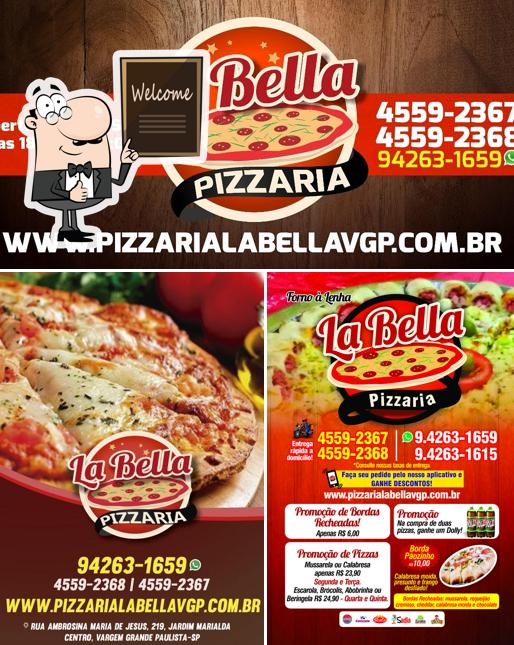 Look at this pic of Pizzaria La Bella