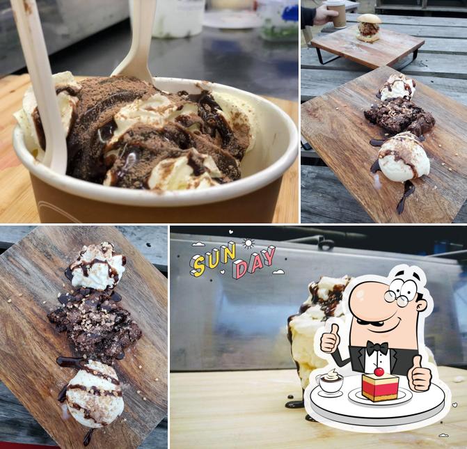 Two Taniwha Street Food offers a variety of desserts