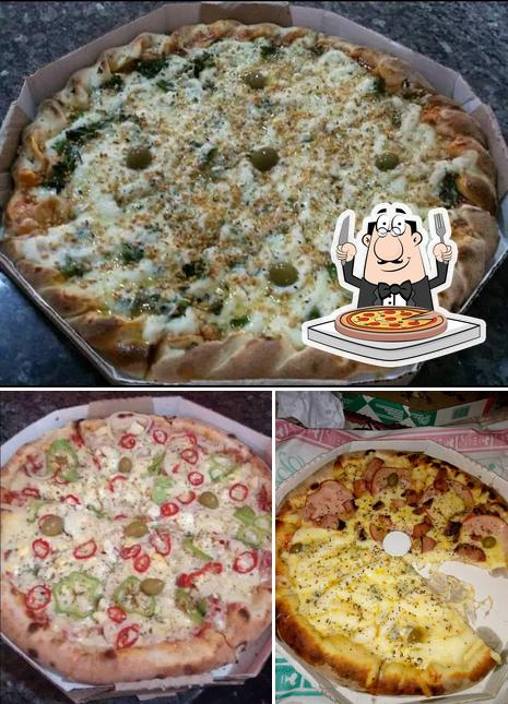 Experimente diversos tipos de pizza