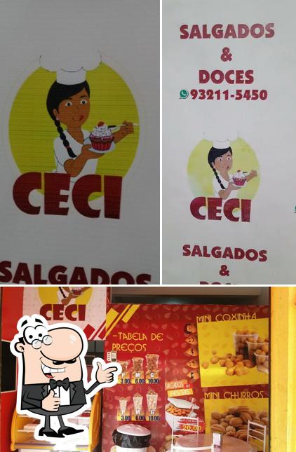 Look at the photo of Ceci Salgados e bolos