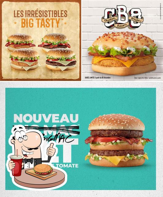 Les hamburgers de McDonald's Poitiers Demi-Lune will satisferont différents goûts