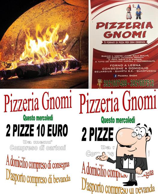 Gli interni di Pizzeria Gnomi