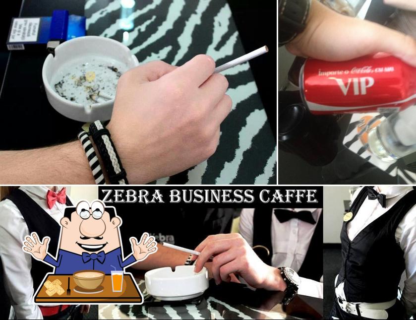 Muschelsuppe im Zebra Business Lounge