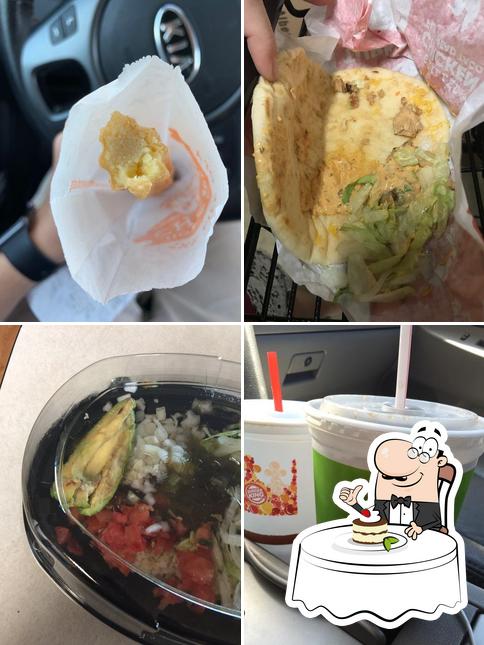 Del Taco serves a range of desserts