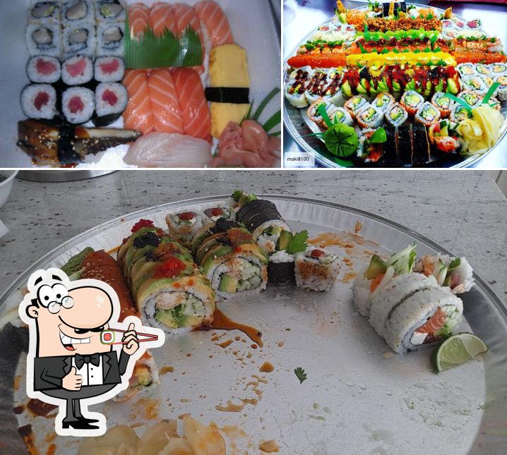 Lawrence Fish Market pone a tu disposición rollitos de sushi