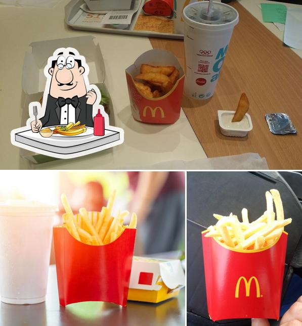 Dégustez des pommes frites à McDonald's