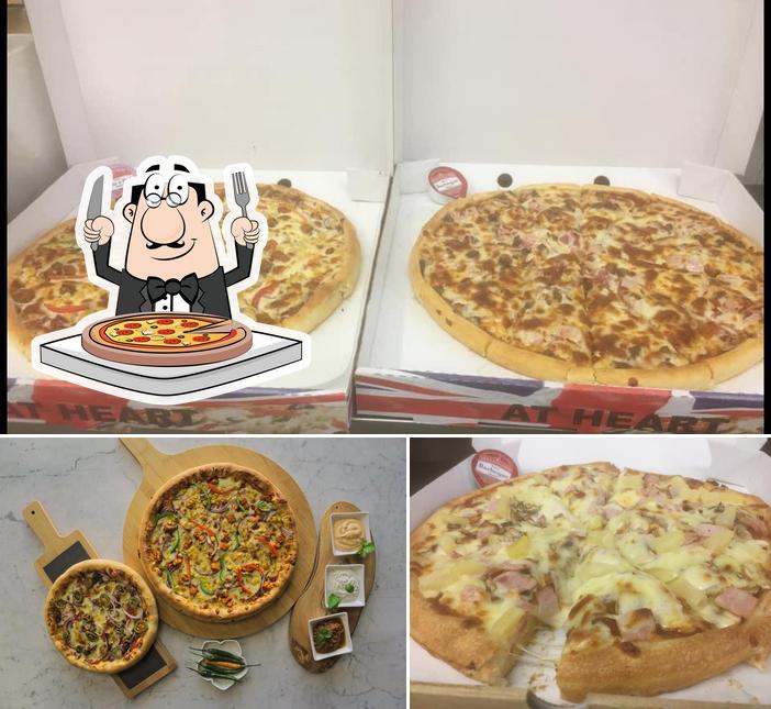 Order pizza at Millennium Pizzas & Grill