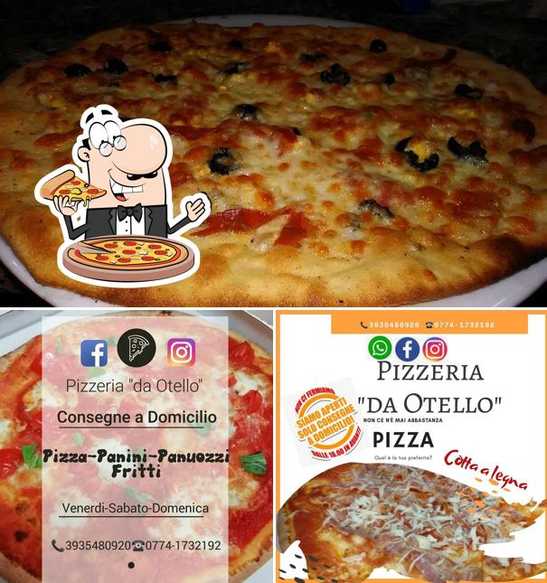 Pide diferentes formatos de pizza