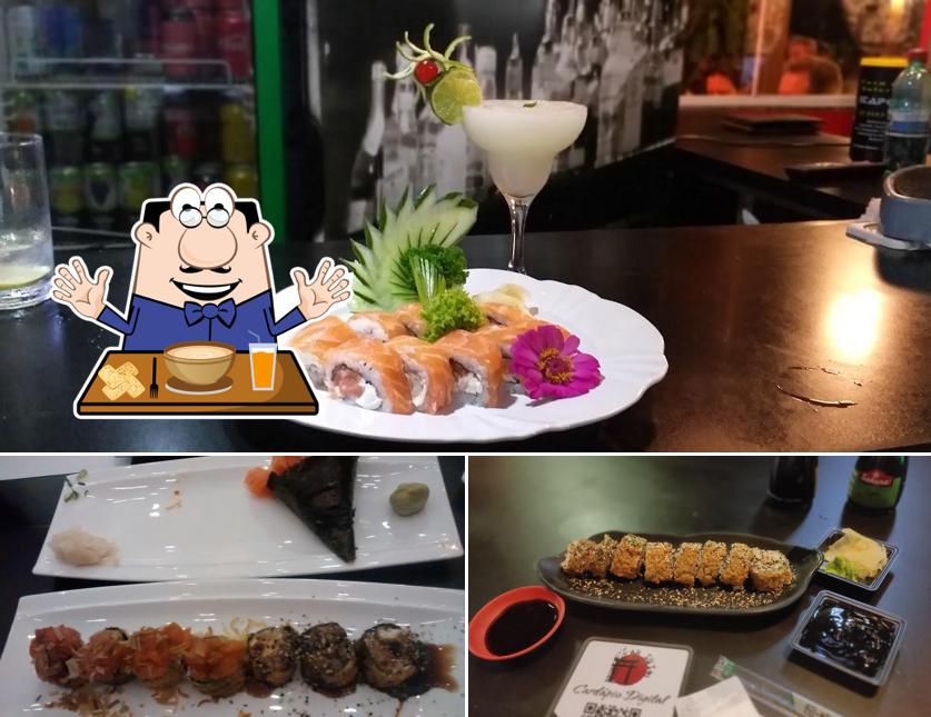 Comida en Ají Sushi